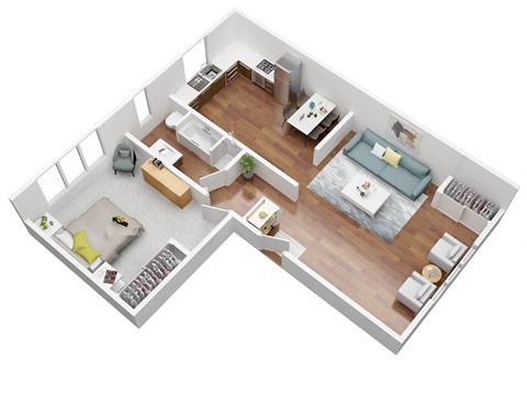Heritage Floorplan at Leimert Park